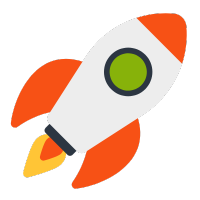 Rakete startet Rakete startet
